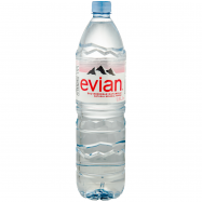 Вода Evian минеральная 1,5л