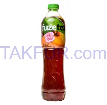 Напиток Fuzetea Чай черный со вкусом персика и розы 1,5л - Фото