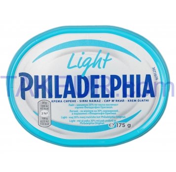 Сыр Philadelphia Light мягкий пастеризованный 39% 175г - Фото
