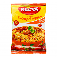 Вермишель Reeva со вкусом острой курицы 60г - Фото