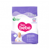 Пральний порошок Teo Bebe Лаванда для дитячої білизни 2,25кг - Фото