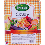 Салат Грінвіль из баклажан, перца, моркови по-корейски 350г - Фото