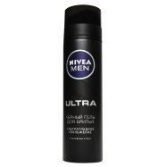 Гель д/бритья Nivea Men Ultra Черный с углем 200мл - Фото
