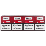 Сигареты West Original Blend Red XL 25шт/уп - Фото