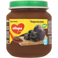 Пюре ддетей от 4м Чернослив Milupa 125г - Фото