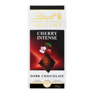 Шоколад Lindt Excellence Cherry Intense черный 100г - Фото