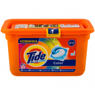 Средство моющее Tide Color в рас кап жид для ст маш 12*24,8г - Фото
