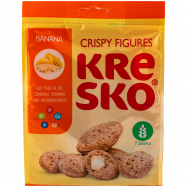 Фигурки АВК Kresko с банановым вкусом хрустящие 170г - Фото