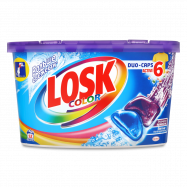 Капсули для стирки Losk Duo-caps Color 22г*12шт 264г - Фото