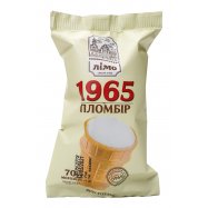 Мороженое Лімо 1965 Пломбир в вафельном стаканчике 12% 70г