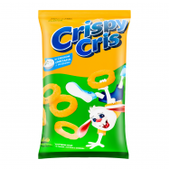 Кольца кукурузные Crispy Cris Сметана с зеленью 55г - Фото