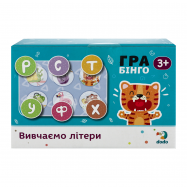 Игра Dodo Бинго Изучаем буквы №300197 д/детей от 3-х лет 1шт - Фото