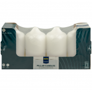 Свеча Metro Professional белая 78х150мм 4шт - Фото