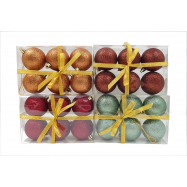 TAR.HOUSE НАБІР КУЛЬ 60 ММ 6 ШТ : МАЛИНОВИЙ - Фото