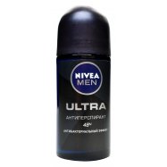 Антиперспирант Nivea Men Ultra Антибактериал шариковый 50мл - Фото