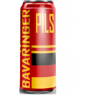 BAVARINGER ПИВО PILS 0,5 Ж/Б - Фото
