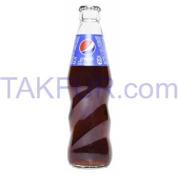 Напиток Pepsi безалкогольный сильногазированный 0.3л ст/бут - Фото