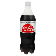 Напиток Coca-Cola Light безалкогольный сильногазированный 1л - Фото