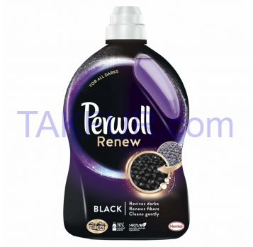 Гель для прання Perwoll для темних та чорних речей 2970мл - Фото