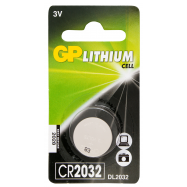 GP БАТАРЕЙКА CR2032-U1ШТ, LITHIUM - Фото