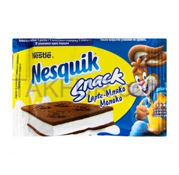 Пирожное бисквитное Nesguik Snack Lapte-Мляко с мол нач 26г - Фото
