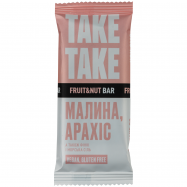 TAKE TAKE БАТОНЧИК МАЛИНА АРАХІС 35 ГР - Фото