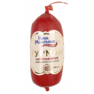 Сыр плавл Гурман колб Наш Молочник 350г - Фото