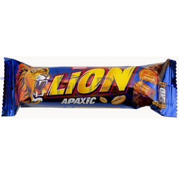 Вафли Lion Арахис с мягкой карамелью покрытые глазурью 40г - Фото