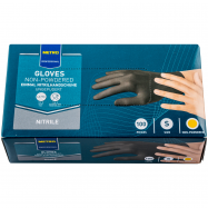 MP РУКАВ НІТРІЛ ЧОРНІ S 100ШТ - Фото