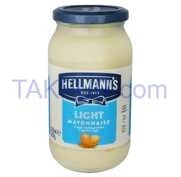 Майонез Hellmann`s легкий 420мл - Фото