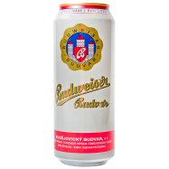 Пиво Budweiser Budvar светлое фильтрованное 5% 0,5л ж/б - Фото