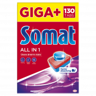 Таблетки д/посуд машины Somat Gold Giga Plus 130шт 2340г - Фото