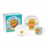 Набор для завтрака Milika.Sea Kitten 3пр - Фото