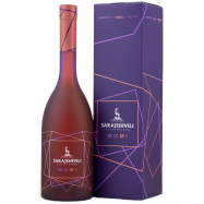 Грузинский коньяк Sarajishvili  0,7л Happy new year 2021 - Фото