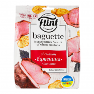 Сухарики Flint Baguette Буженина пикантная пшеничные 100г - Фото