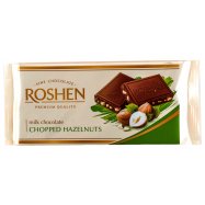 Шоколад Roshen молочный с измельченными лесными орехами 90г