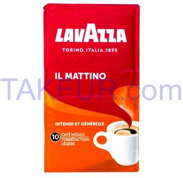 Кофе Lavazza Il Mattino натуральный жареный молотый 250г - Фото