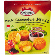 COBURGER КАМАМБЕР МІНІ З ЖУРАВЛИНОЮ 45% 250 ГР - Фото