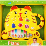 Игрушка Mommy Love Тигренок Пианино развивающая 1шт - Фото