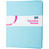 ARO ПРОСТИРАДЛО 220*240 БЯЗЬ : БЛАКИТНИЙ - Фото