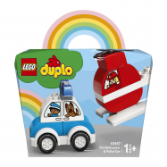 Конструктор Lego Duplo Fire Helicopter&Police Car №10957 1шт - Фото