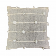 TH ПОДУШКА ДЕК  З ПОМП 45Х45СМ СІР - Фото