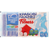 Крабовые палочки Fitness Водный мир 180г - Фото