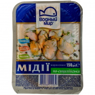 Мидии Водный Мир По-сицилийски маринованные 150г - Фото