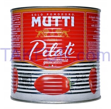 Томаты Mutti Pelati очищенные в томатном соке 2500г - Фото