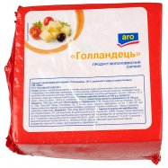 Продукт сырный Aro Голландец молокосодержащий 50% весовой - Фото