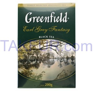 Чай Greenfield Earl Grey Fantasy черный листовой 200г - Фото