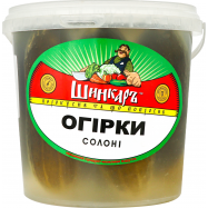 ШИНКАР ОГІРКИ СОЛОНІ  600/1000 - Фото