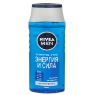 Шампунь-уход Nivea Men Энергия и сила Морск минералы 250мл - Фото