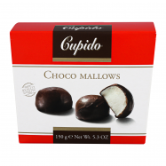 Маршмеллоу Cupido бельгийские с черным шоколадом 150г - Фото